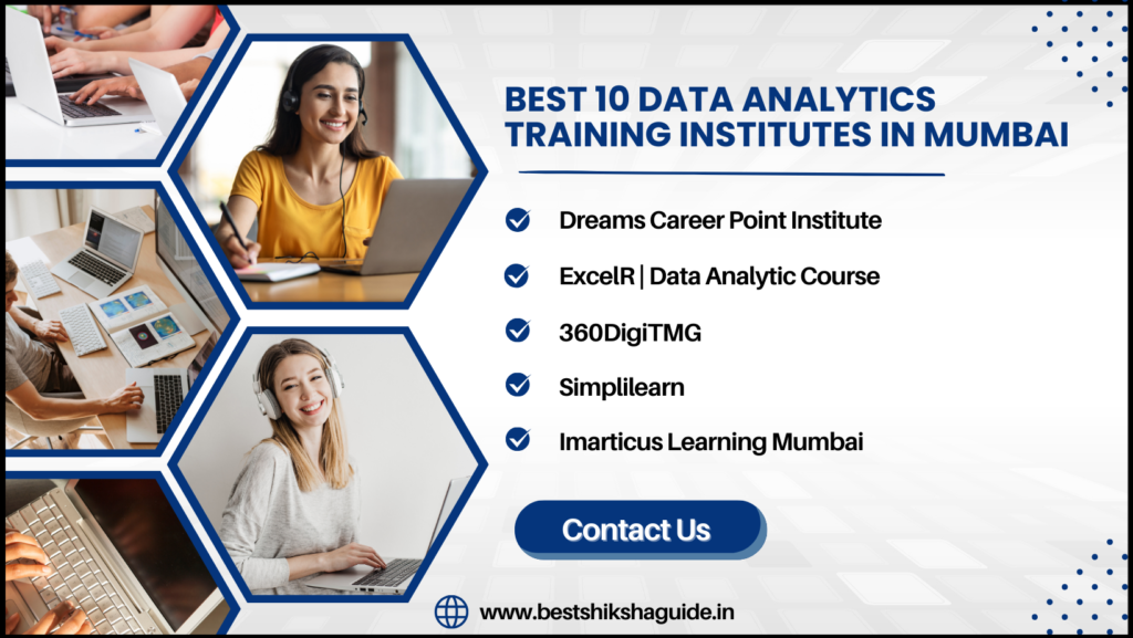 Best 10 Data Analytics Training Institutes in Mumbai